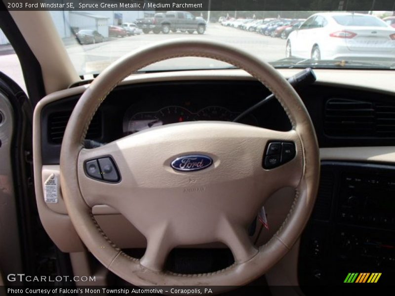 Spruce Green Metallic / Medium Parchment 2003 Ford Windstar SE