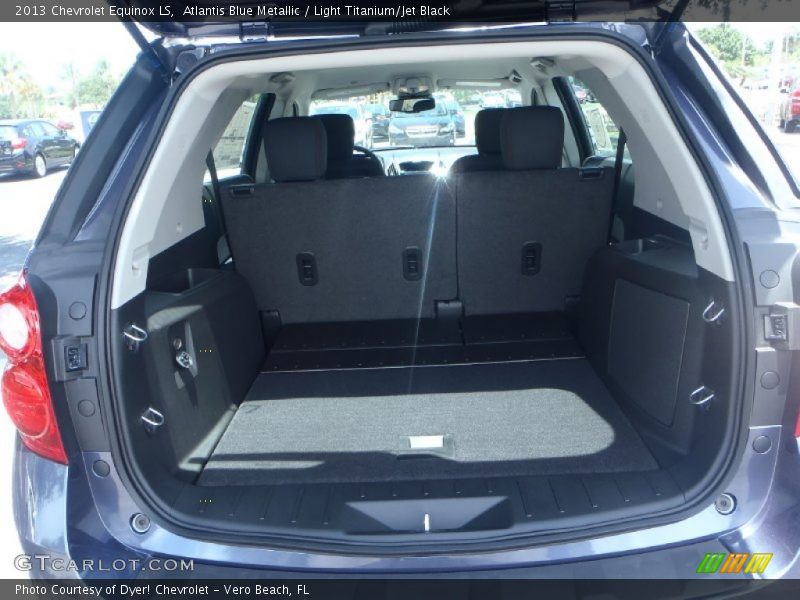 Atlantis Blue Metallic / Light Titanium/Jet Black 2013 Chevrolet Equinox LS