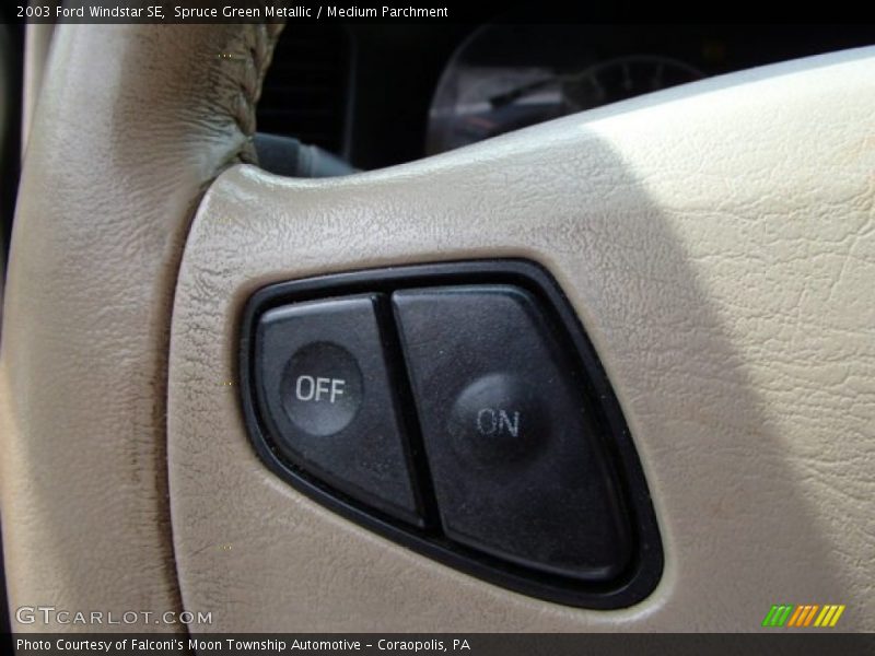 Spruce Green Metallic / Medium Parchment 2003 Ford Windstar SE