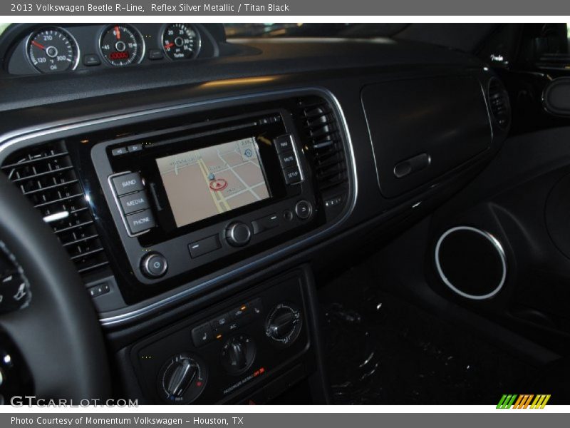 Reflex Silver Metallic / Titan Black 2013 Volkswagen Beetle R-Line
