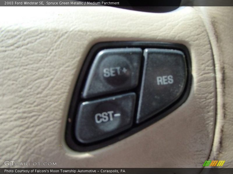 Spruce Green Metallic / Medium Parchment 2003 Ford Windstar SE