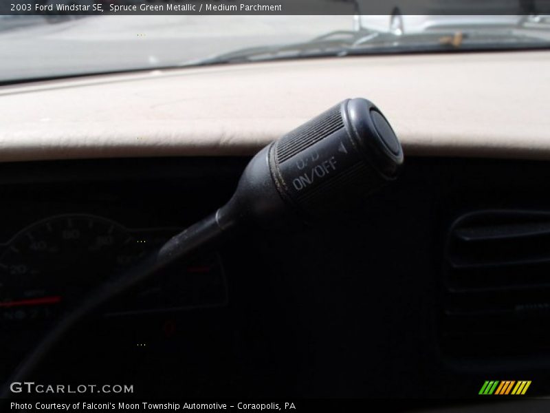 Spruce Green Metallic / Medium Parchment 2003 Ford Windstar SE