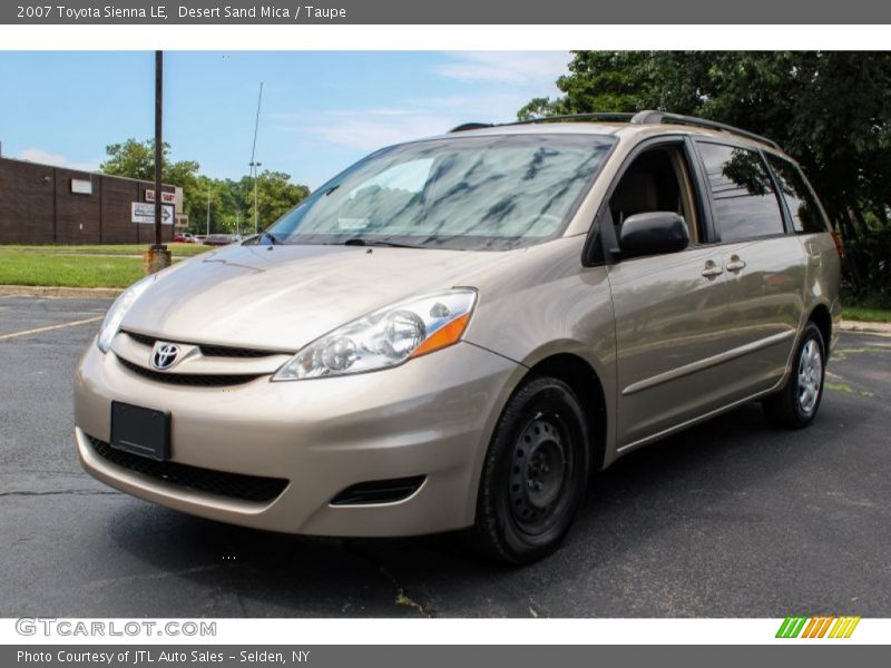 Desert Sand Mica / Taupe 2007 Toyota Sienna LE