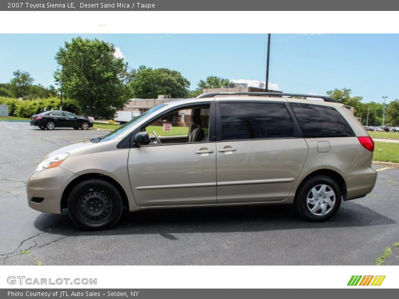 Desert Sand Mica / Taupe 2007 Toyota Sienna LE