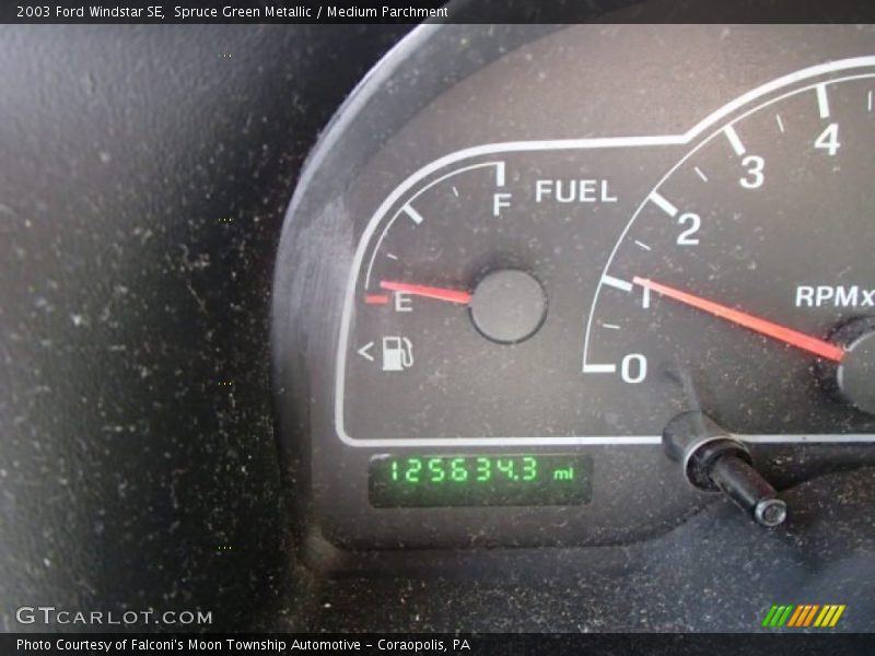 Spruce Green Metallic / Medium Parchment 2003 Ford Windstar SE