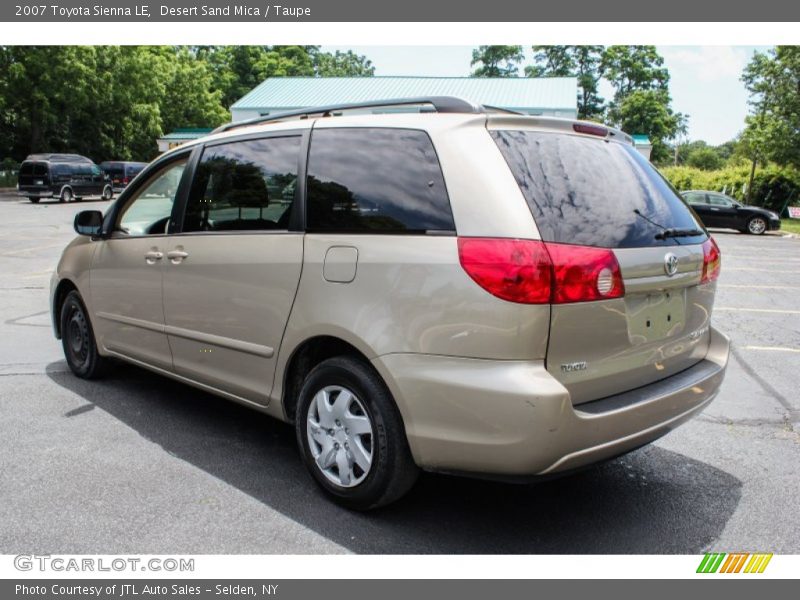 Desert Sand Mica / Taupe 2007 Toyota Sienna LE