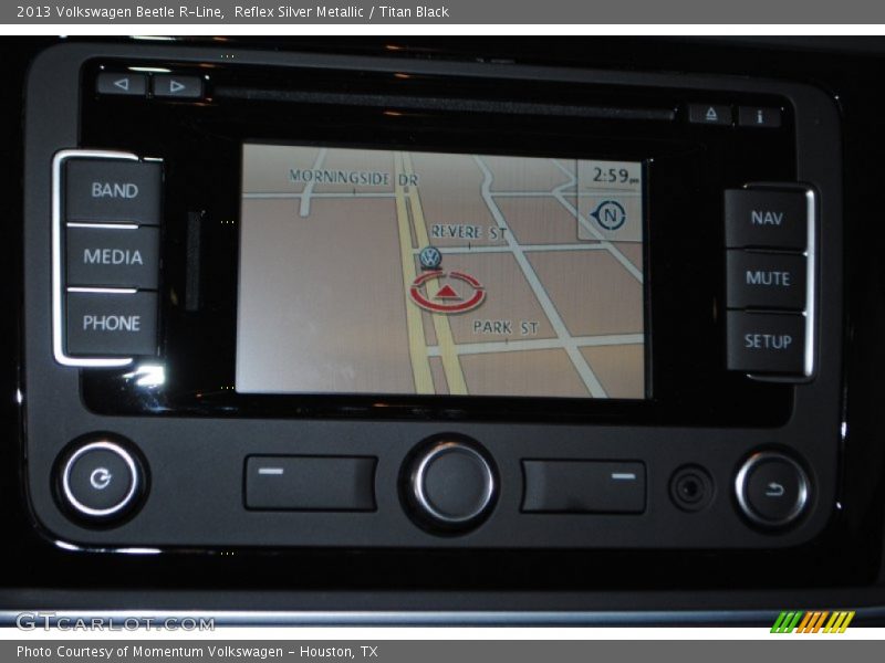 Navigation of 2013 Beetle R-Line