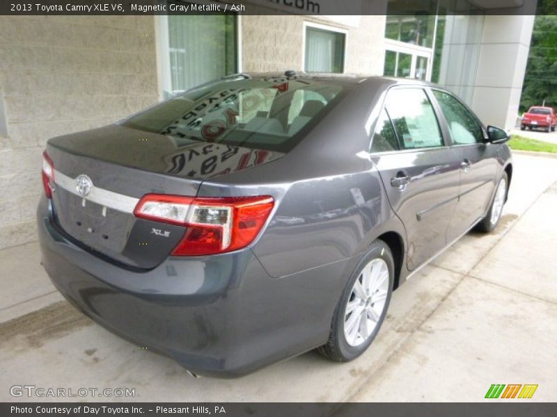 Magnetic Gray Metallic / Ash 2013 Toyota Camry XLE V6