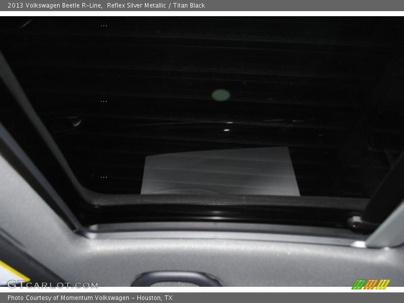 Reflex Silver Metallic / Titan Black 2013 Volkswagen Beetle R-Line