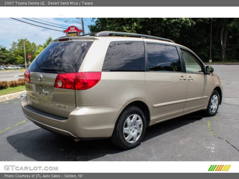 Desert Sand Mica / Taupe 2007 Toyota Sienna LE