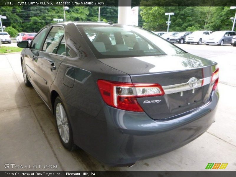Magnetic Gray Metallic / Ash 2013 Toyota Camry XLE V6