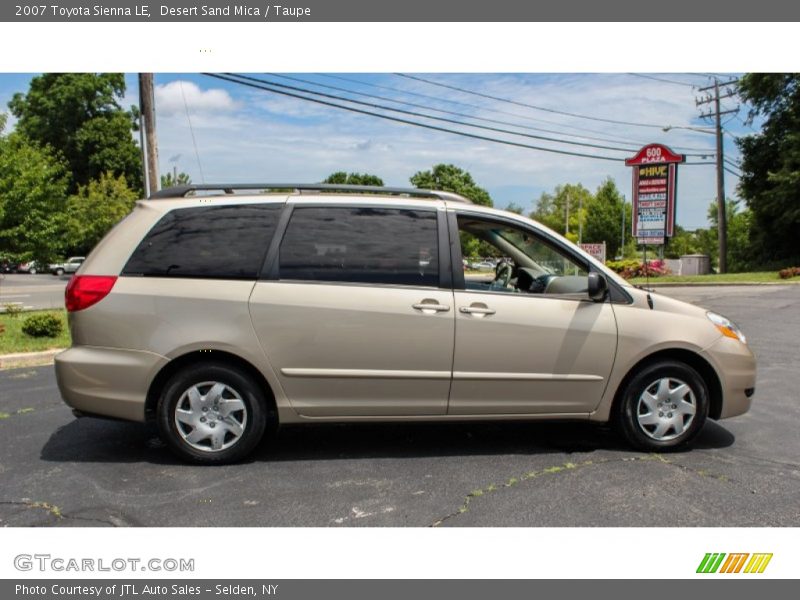 Desert Sand Mica / Taupe 2007 Toyota Sienna LE