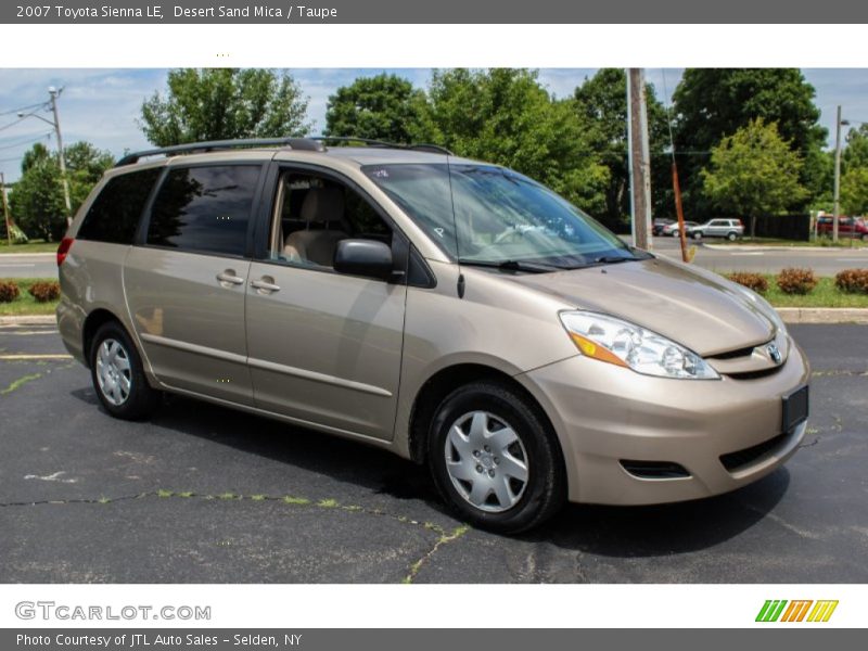 Desert Sand Mica / Taupe 2007 Toyota Sienna LE