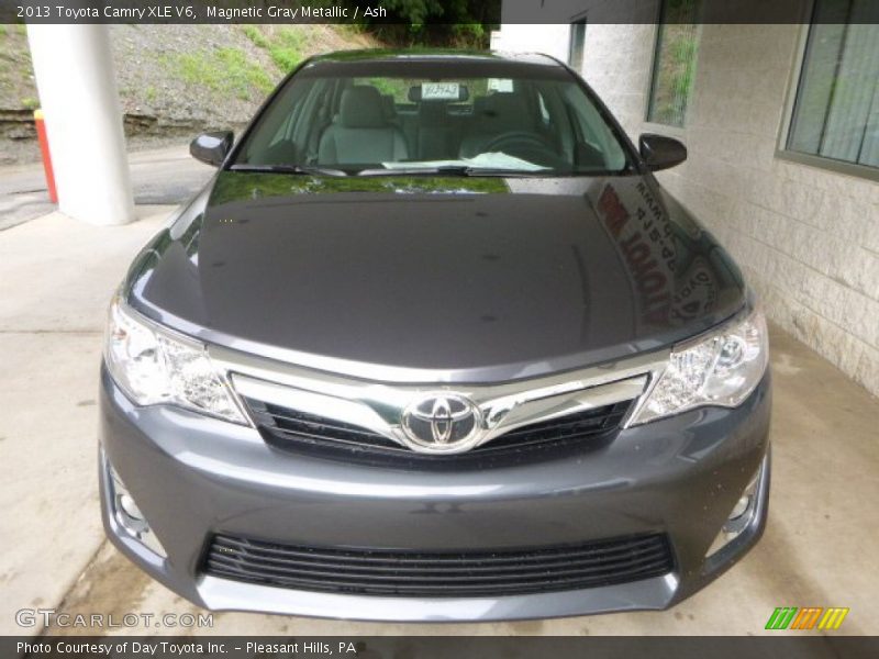 Magnetic Gray Metallic / Ash 2013 Toyota Camry XLE V6