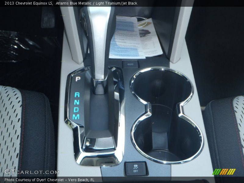 Atlantis Blue Metallic / Light Titanium/Jet Black 2013 Chevrolet Equinox LS