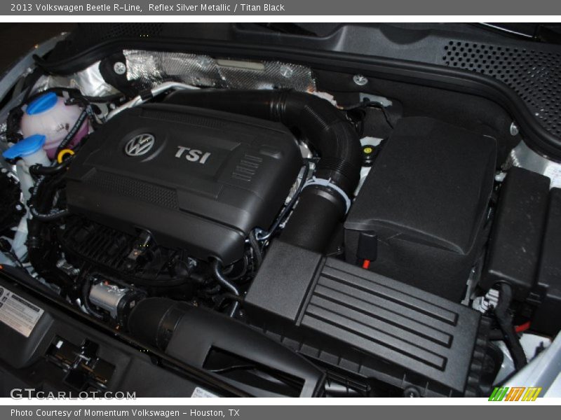 Reflex Silver Metallic / Titan Black 2013 Volkswagen Beetle R-Line