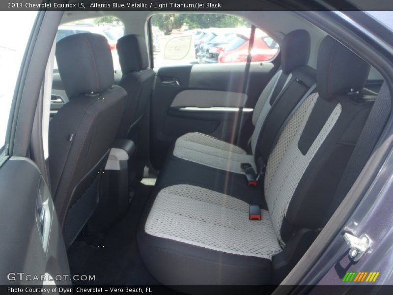 Atlantis Blue Metallic / Light Titanium/Jet Black 2013 Chevrolet Equinox LS