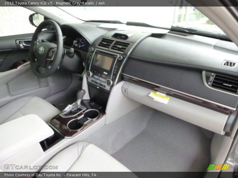 Magnetic Gray Metallic / Ash 2013 Toyota Camry XLE V6