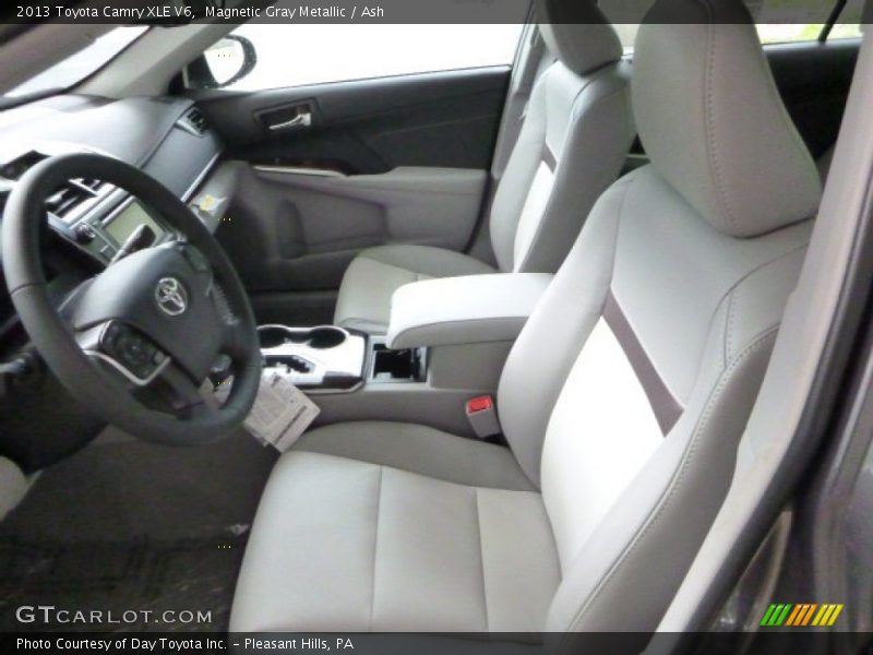 Magnetic Gray Metallic / Ash 2013 Toyota Camry XLE V6