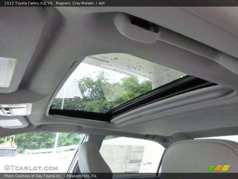 Magnetic Gray Metallic / Ash 2013 Toyota Camry XLE V6
