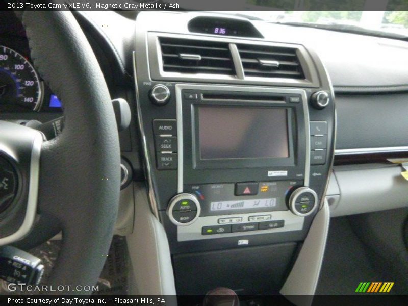 Magnetic Gray Metallic / Ash 2013 Toyota Camry XLE V6