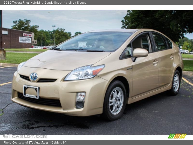 Sandy Beach Metallic / Bisque 2010 Toyota Prius Hybrid II