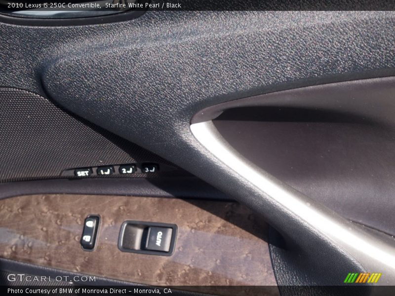 Starfire White Pearl / Black 2010 Lexus IS 250C Convertible