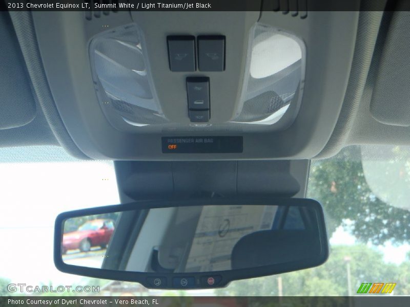 Summit White / Light Titanium/Jet Black 2013 Chevrolet Equinox LT