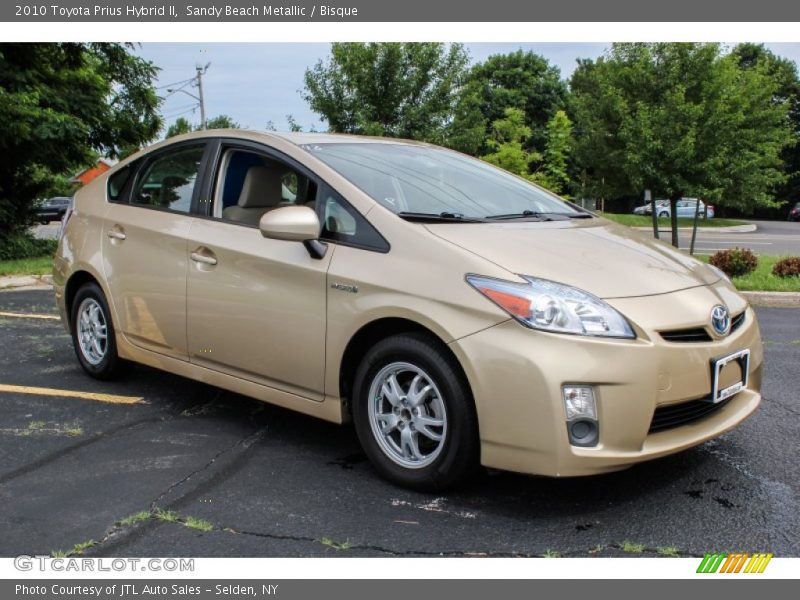 Sandy Beach Metallic / Bisque 2010 Toyota Prius Hybrid II