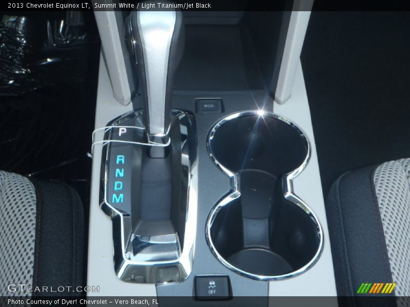 Summit White / Light Titanium/Jet Black 2013 Chevrolet Equinox LT