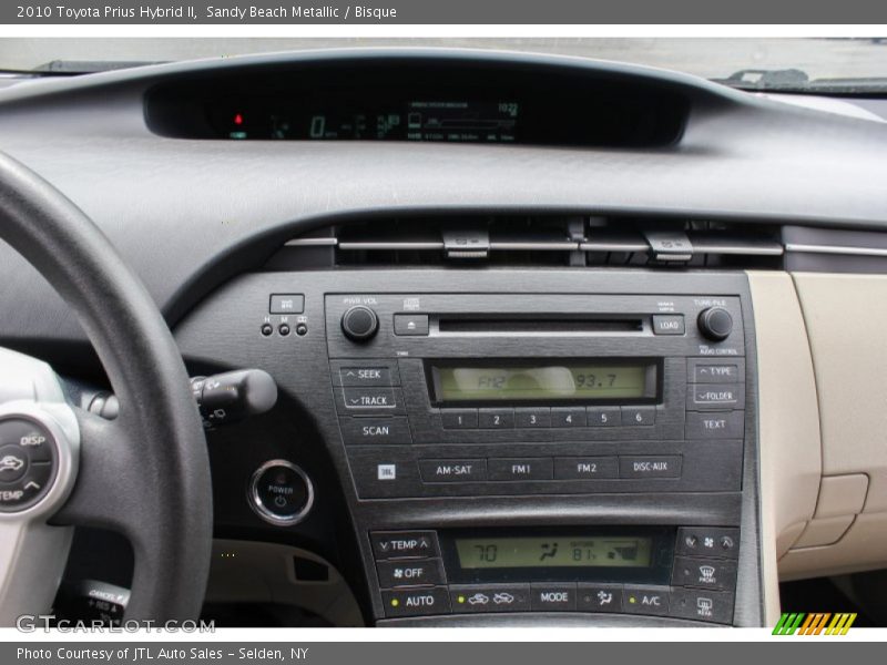 Sandy Beach Metallic / Bisque 2010 Toyota Prius Hybrid II