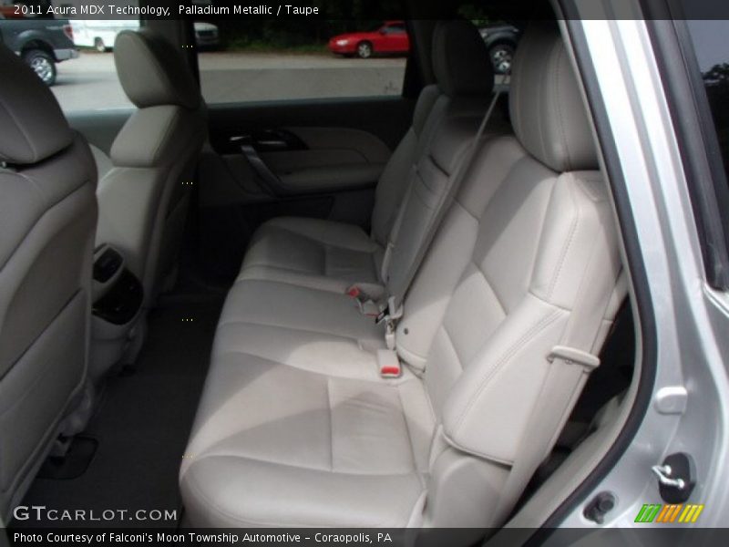 Palladium Metallic / Taupe 2011 Acura MDX Technology