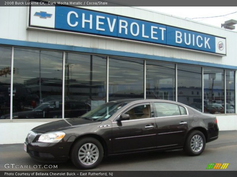 Dark Mocha Metallic / Cocoa/Shale 2008 Buick Lucerne CX