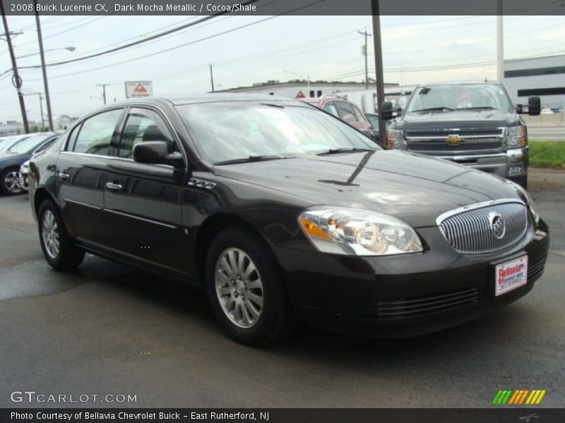 Dark Mocha Metallic / Cocoa/Shale 2008 Buick Lucerne CX