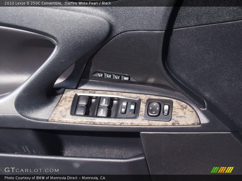 Starfire White Pearl / Black 2010 Lexus IS 250C Convertible