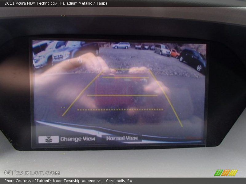 Palladium Metallic / Taupe 2011 Acura MDX Technology