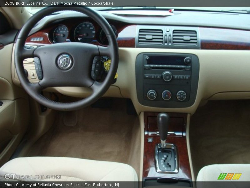 Dark Mocha Metallic / Cocoa/Shale 2008 Buick Lucerne CX