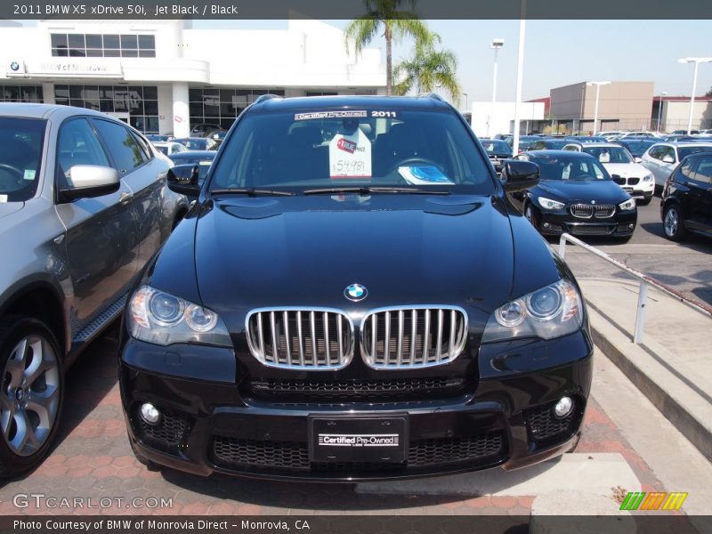 Jet Black / Black 2011 BMW X5 xDrive 50i