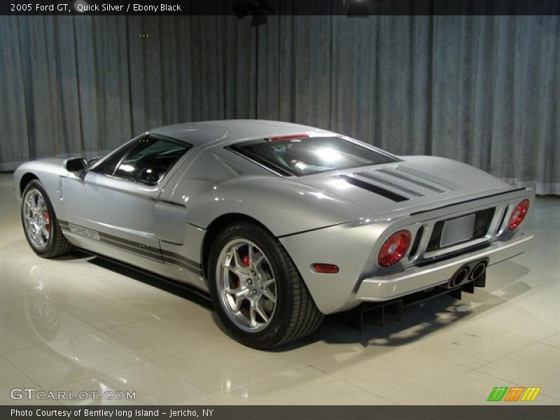 Quick Silver / Ebony Black 2005 Ford GT