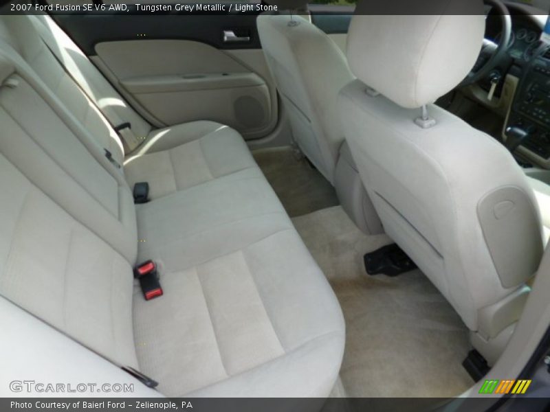 Tungsten Grey Metallic / Light Stone 2007 Ford Fusion SE V6 AWD
