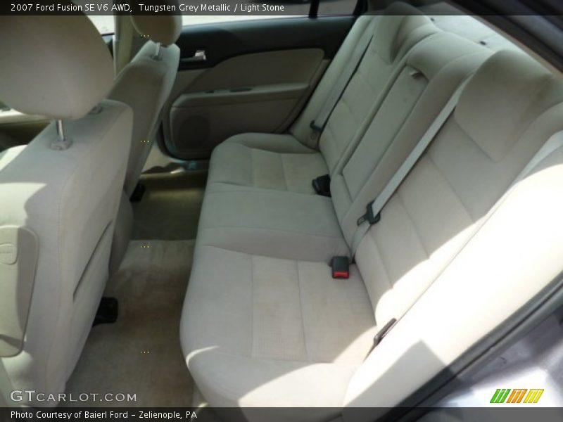 Tungsten Grey Metallic / Light Stone 2007 Ford Fusion SE V6 AWD