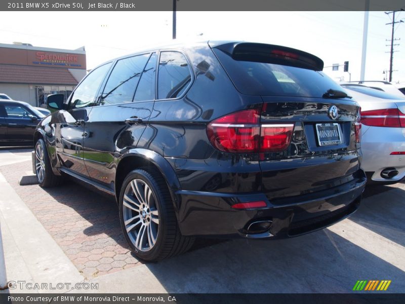 Jet Black / Black 2011 BMW X5 xDrive 50i