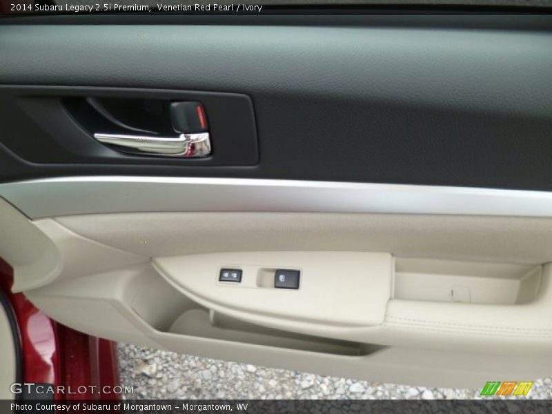 Venetian Red Pearl / Ivory 2014 Subaru Legacy 2.5i Premium