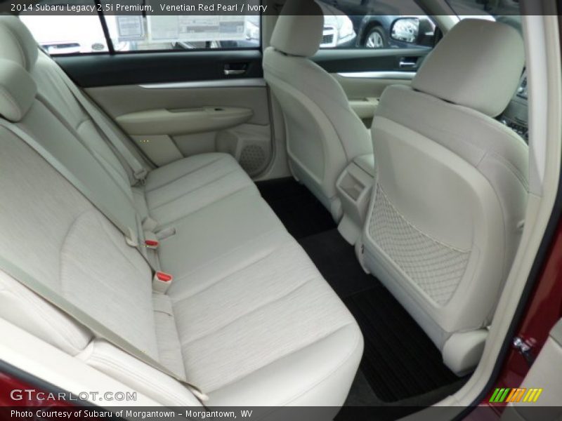 Venetian Red Pearl / Ivory 2014 Subaru Legacy 2.5i Premium