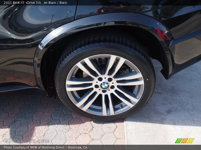 Jet Black / Black 2011 BMW X5 xDrive 50i