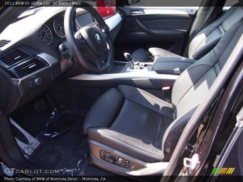 Jet Black / Black 2011 BMW X5 xDrive 50i