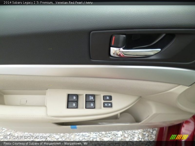 Venetian Red Pearl / Ivory 2014 Subaru Legacy 2.5i Premium