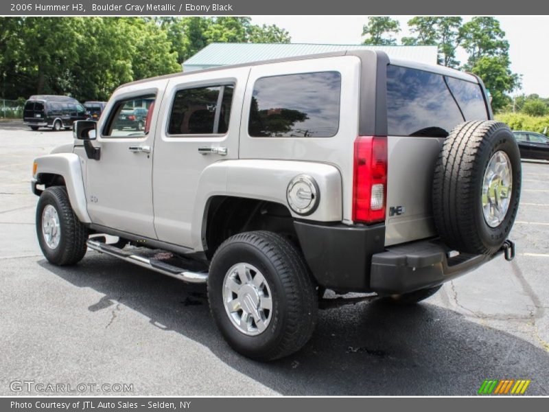 Boulder Gray Metallic / Ebony Black 2006 Hummer H3