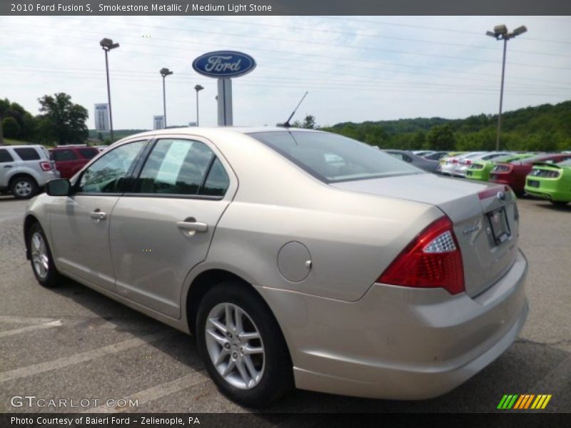 Smokestone Metallic / Medium Light Stone 2010 Ford Fusion S