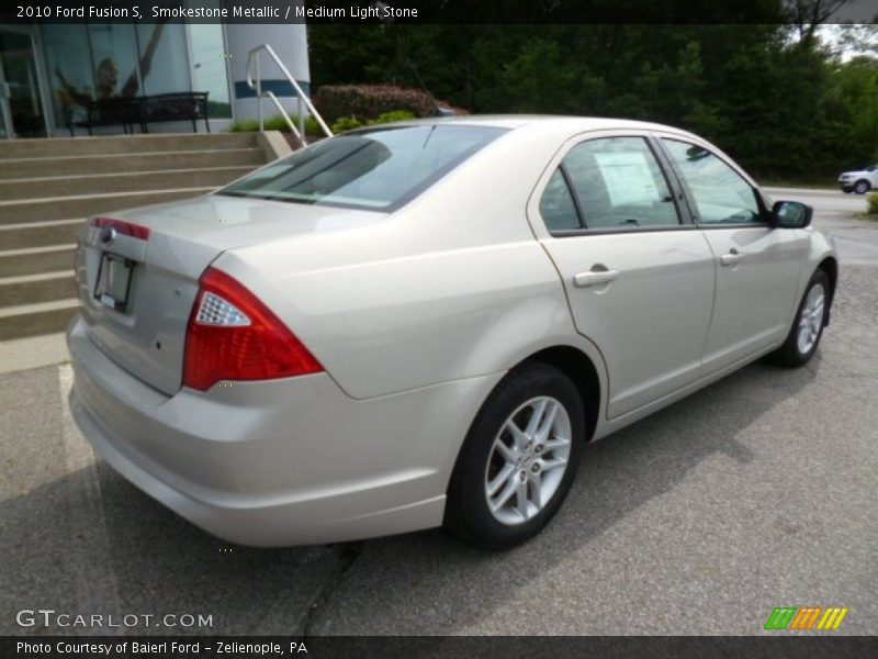 Smokestone Metallic / Medium Light Stone 2010 Ford Fusion S